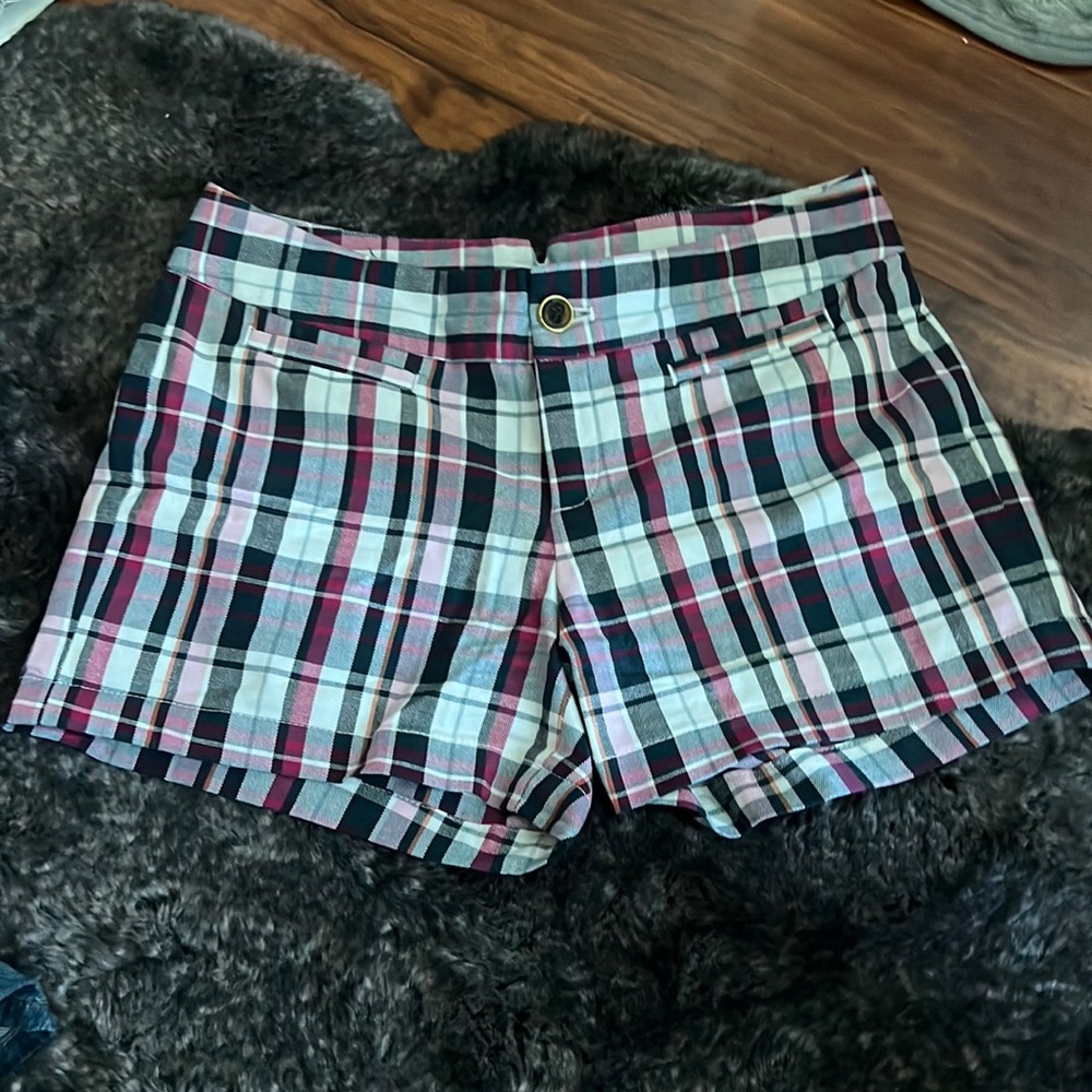 Banana Republic plaid women’s shorts size 2